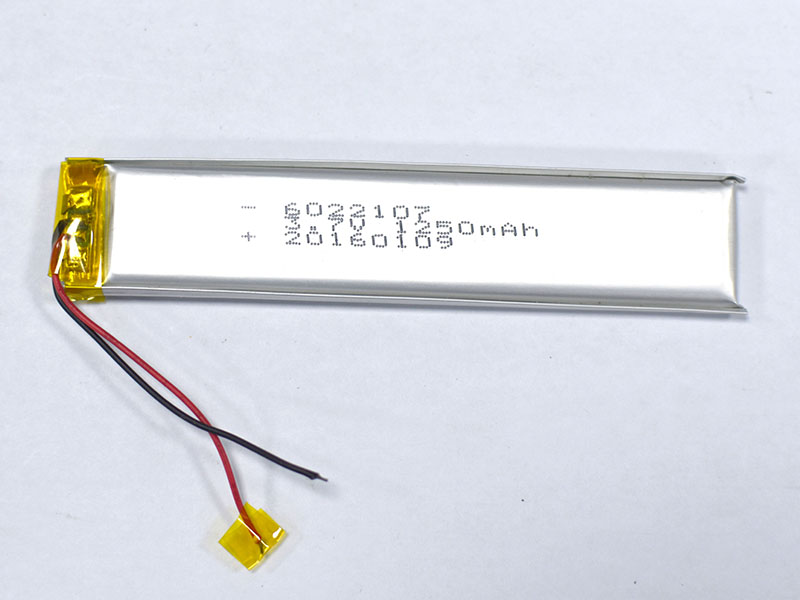 6022107 1250mAh 3.7V