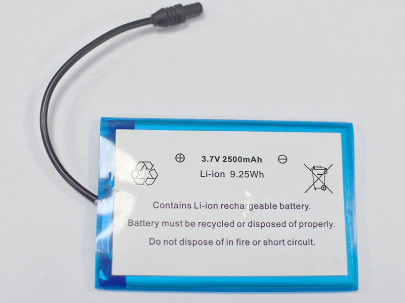 356593 2500mAh 3.7V